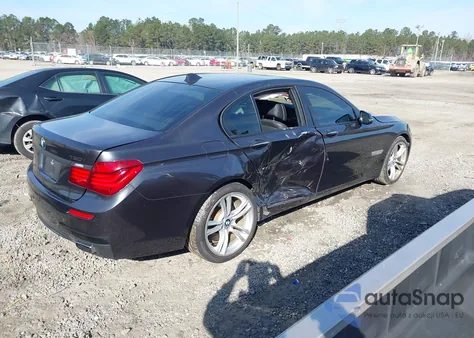 2014 BMW 750I z USA, uszkodzony, nr VIN WBAYA8C54ED824974